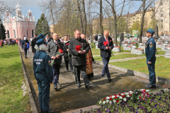 Память героев почтили в Московском районе