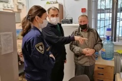 Тренировочная эвакуация в КЦСОН Центрального района