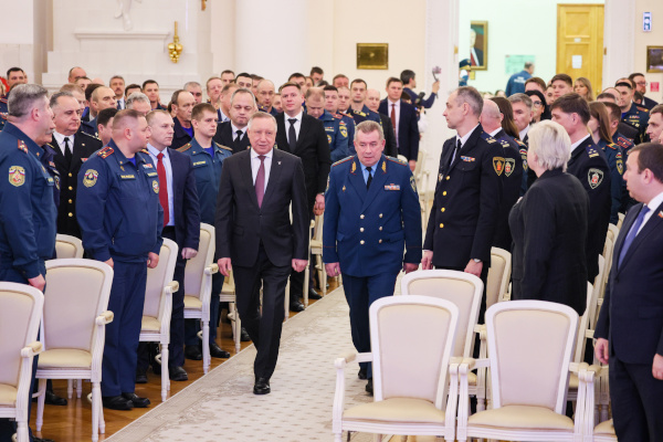 Встреча с участниками сбора для подведения итогов деятельности за 2025 год Санкт‑Петербургской территориальной подсистемы единой государственной системы предупреждения и ликвидации чрезвычайных ситуаций.