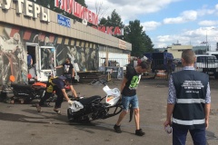 Во Фрунзенском районе проводятся мероприятия по освобождению незаконно занятого земельного участка площадью более трёхсот квадратных метров