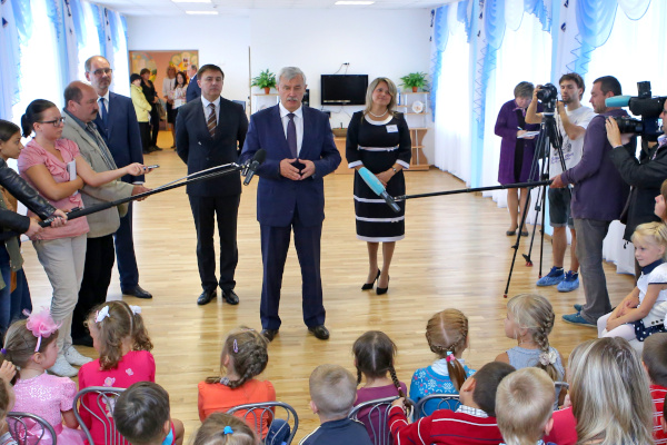В Купчино открылся новый детский сад