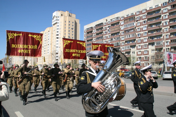 8 мая в Невском районе состоится традиционное торжественное шествие «Невский парад»