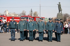 Праздник в честь Дня пожарной охраны пройдет в субботу на Кировской площади
