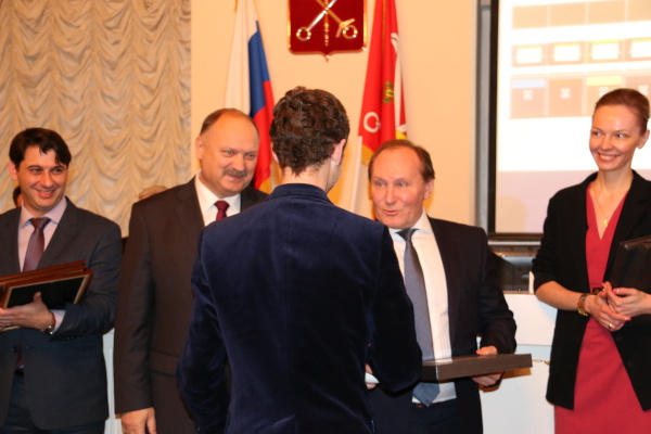 Награждение победителей конкурса проекта контейнерных площадок