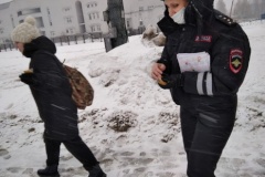 Профилактическая акция "Безопасность на дороге" в Калининском районе