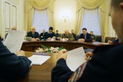 В Смольном обсудили практические и правовые аспекты участия казаков в профилактике правонарушений