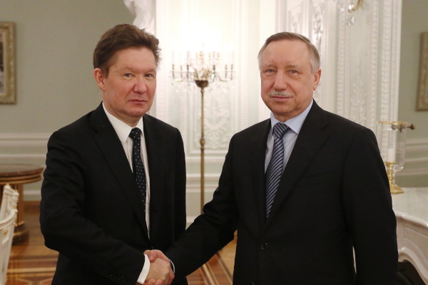 Рабочая встреча с председателем правления ПАО «Газпром» Алексей Миллер
