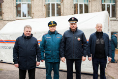 В школе Петербурга прошло мероприятие «Пожарные и дети»