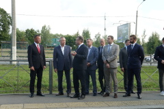 Трамвайный маршрут № 36 полностью укомплектован новыми  современными трамваями