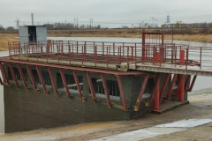 Завершен капитальный ремонт гидротехнического сооружения на Кузьминском водохранилище