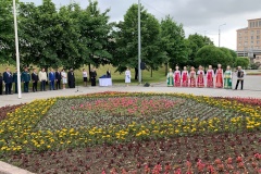 В Невском районе отметили День России