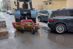 Большая весення уборка на территории Фрунзенского района