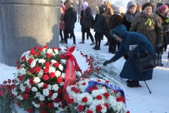 В Невском районе почтили память жертв блокады Ленинграда