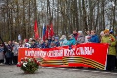 Монумент героическим защитникам Кронштадта стал одной из точек Марша памяти по мемориалам ансамбля «Зеленый пояс Славы»