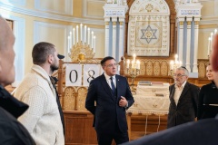 В Петербурге для участников СВО, проходящих реабилитацию в госпиталях города, прошла экскурсия по Большой Хоральной Синагоге