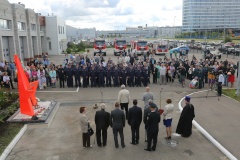 Пожарно-спасательные отряды отметили 10-летие со дня создания Противопожарной службы Санкт‑Петербурга