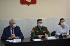 Первое заседание призывной комиссии