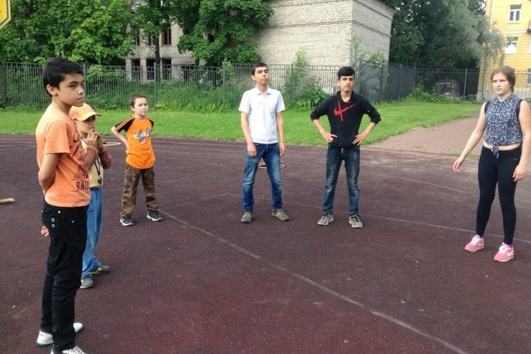 Команды подростковых клубов Невского района приняли участие в игре "Здравое лето"