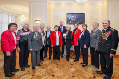 Встреча с представителями общественных организаций жителей блокадного Ленинграда