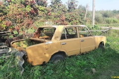 Разыскивается владелец разукомплектованного автомобиля