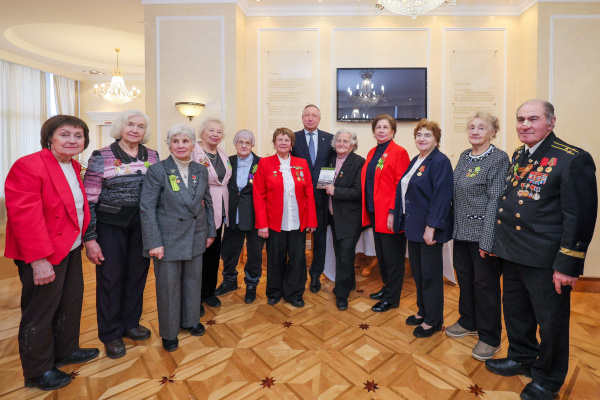 Встреча с представителями общественных организаций жителей блокадного Ленинграда