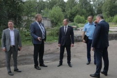 В Невском районе состоялась инспекция несанкционированных свалок