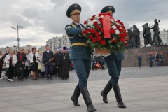 На площади Победы прошла церемония в память о жертвах блокады