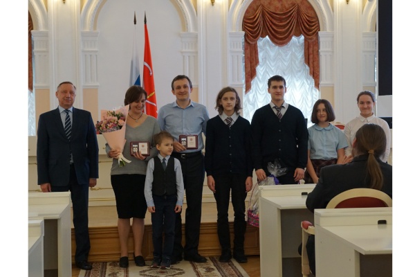 Можаевы - в десятке лучших семей Санкт‑Петербурга 2019 года
