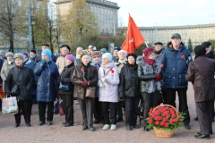 На Комсомольской площади состоялось торжественное мероприятие, посвящённое 105-летию комсомола