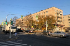 На проспекте Ленина в Красном Селе заработал новый светофор