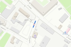 Ограничение проезда от улицы Салова до Средней улицы