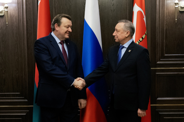 Встреча​ с министром иностранных дел Республики Беларусь Сергеем Алейником.