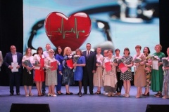 Поздравление лучших медиков Калининского в честь Дня медицинского работника