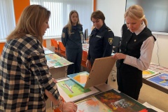 В ДДЮТ «Петергоф» подвели итоги первого этапа творческого конкурса по пожарной безопасности