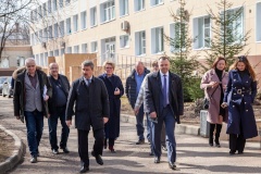 Ремонт фасада и кровли больницы в Кронштадте идёт ускоренными темпами