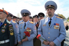 В полиции Фрунзенского района провели мероприятия, посвященные 74-годовщине Победы в Великой Отечественной войне