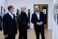 Выставка скульптора Владимира Горевого открылась в Купчино