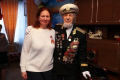 Житель Петродворцового района Николай Павлович Загуменнов отметил свой 101-й День рождения