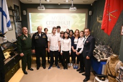 Ветераны боевых действий посетили "Урок мужества" в 227-й гимназии