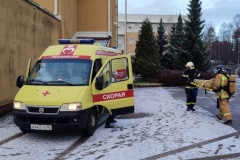 На территории филиала Национального медицинского исследовательского центра им. В.А. Алмазова было проведено комплексное учение