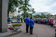 В Купчино почтили память ополченцев-фрунзенцев
