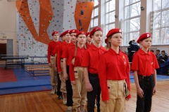 В Кировском районе прошел смотр-конкурс строевой подготовки