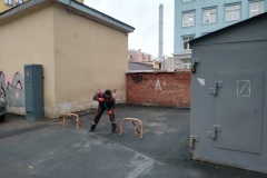 В Петербурге освобождено 14 земельных участков, которые незаконно использовались под размещение автостоянок и индивидуальных парковочных мест