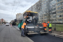 В Санкт‑Петербурге по нацпроекту ремонтируют проспект Медиков и Будапештскую улицу