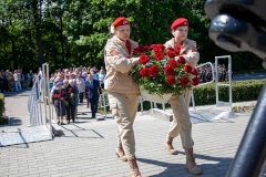 В Кронштадте возложили цветы к Монументу героическим защитникам Кронштадта