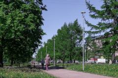 На Новоизмайловском проспекте обновили освещение